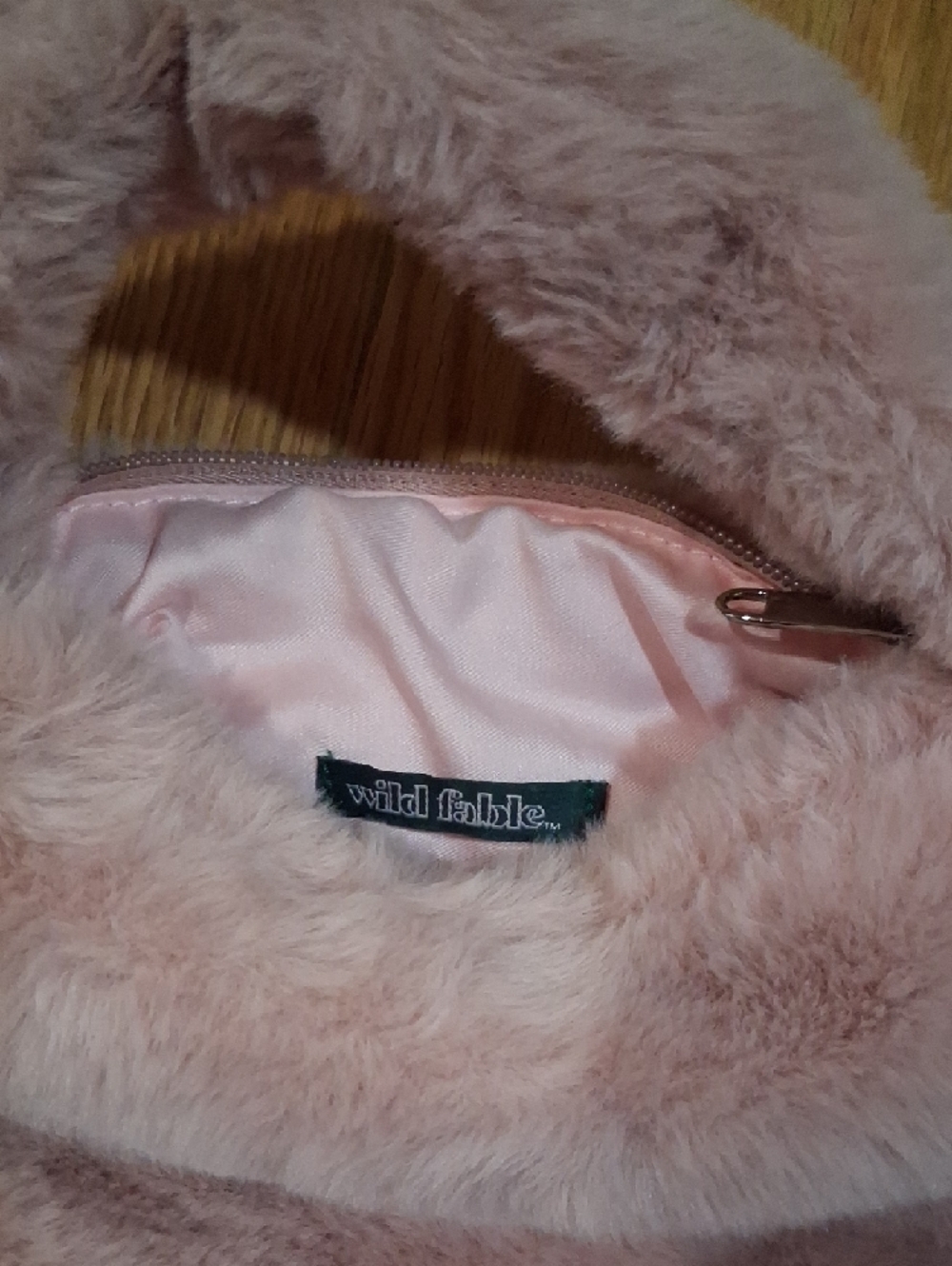 wild fable Blush Faux Fur Circle Handbag - Picture 2 of 2